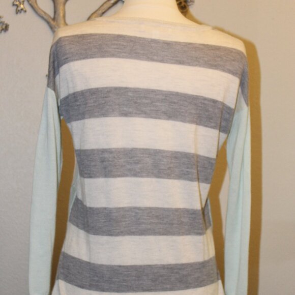 LT Womens 100% Cashmere Star Graphic Long Sleeves Sweater Multi-Color Size Small - Picture 4 of 10